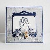 Lavender Wedding Invitation – Summer Wedding Invitation – Floral Wedding Card – Provence Greeting Card – Vintage Wedding Card – Provence